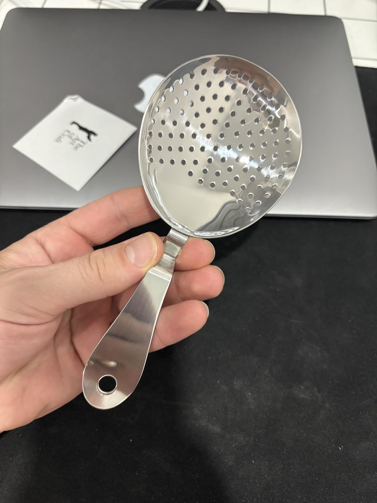 The Art of Craft Julep Strainer: Stainless Steel Cocktail Strainer for Home or Commercial Bar customer photo 1
