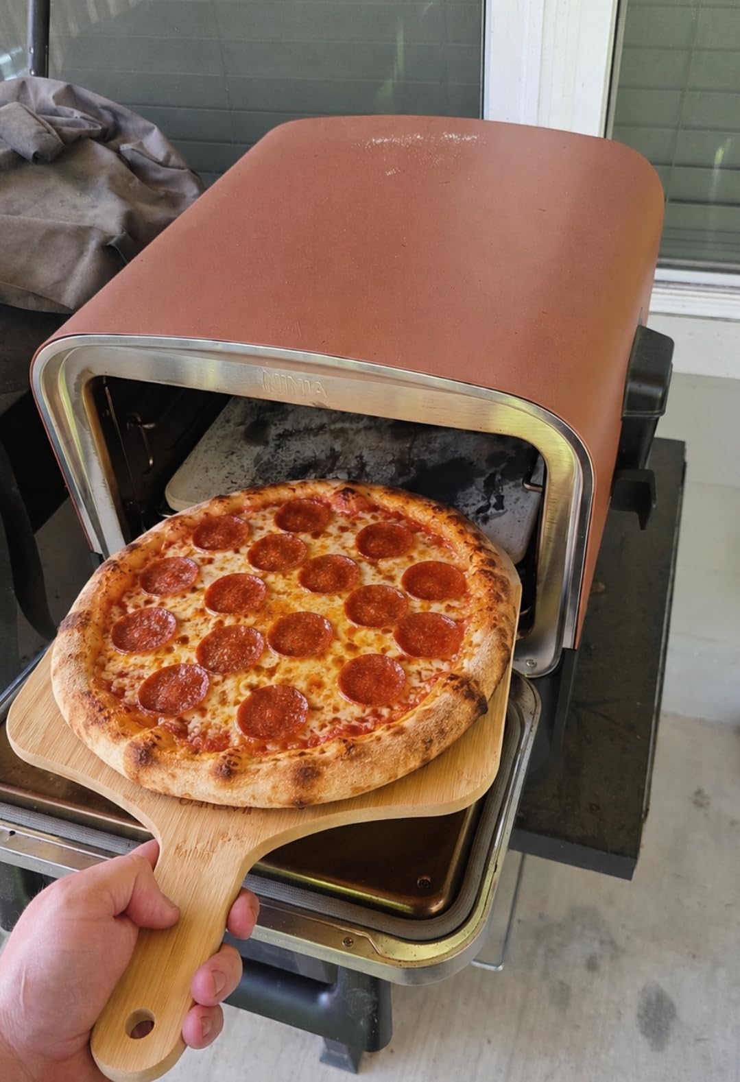 Bamboo Pizza Paddle 12 inch - Wooden Cutting Board for Baking customer photo 1