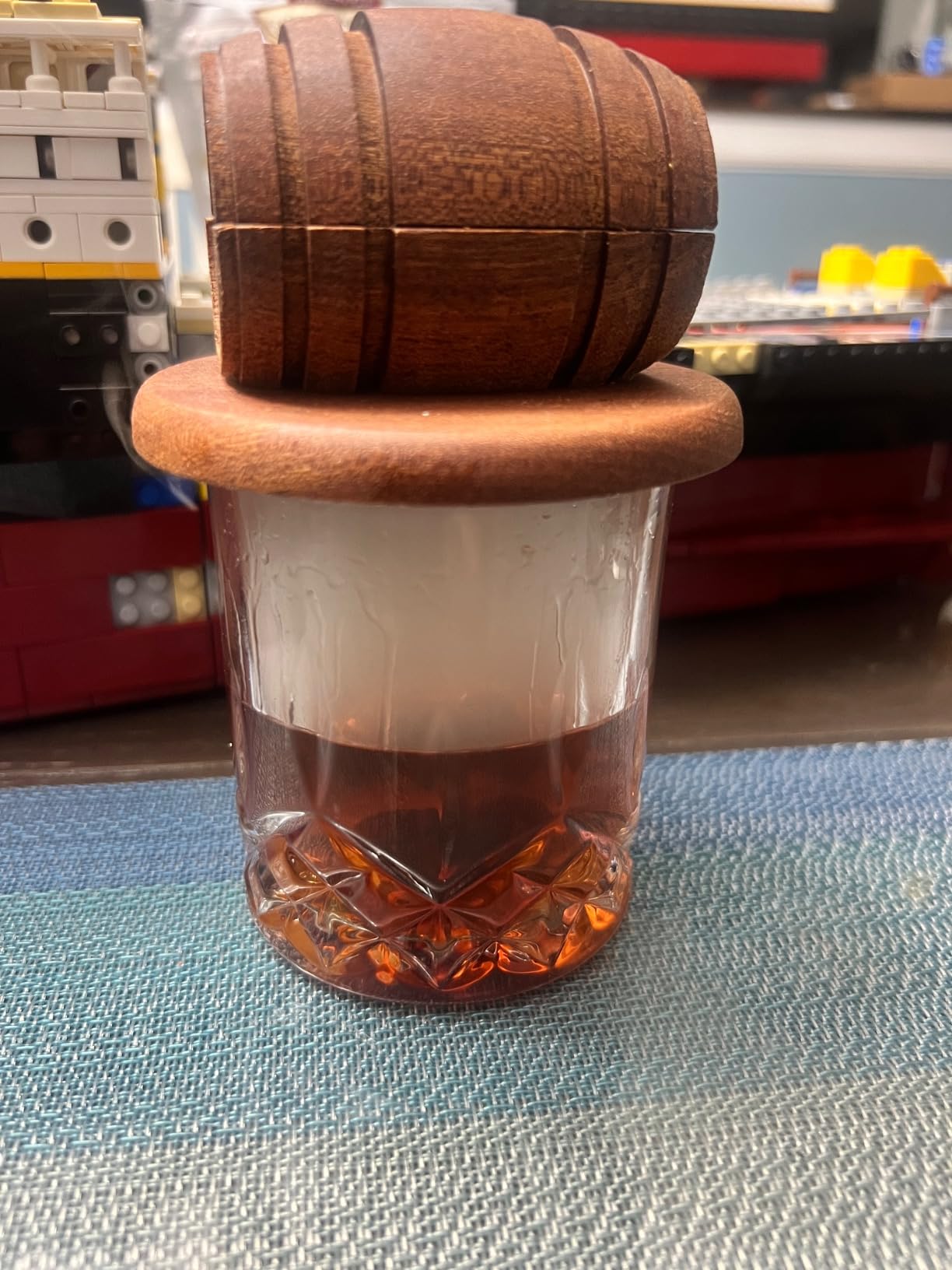 Strongwater Old Fashioned Craft Cocktail Mixer - Makes 96 Cocktails - Handcrafted Old Fashioned Syrup with Real Coffee, Maple, Pecans & More - Old Fashioned Gift Set, Just Mix with Bourbon or Whiskey customer photo 1