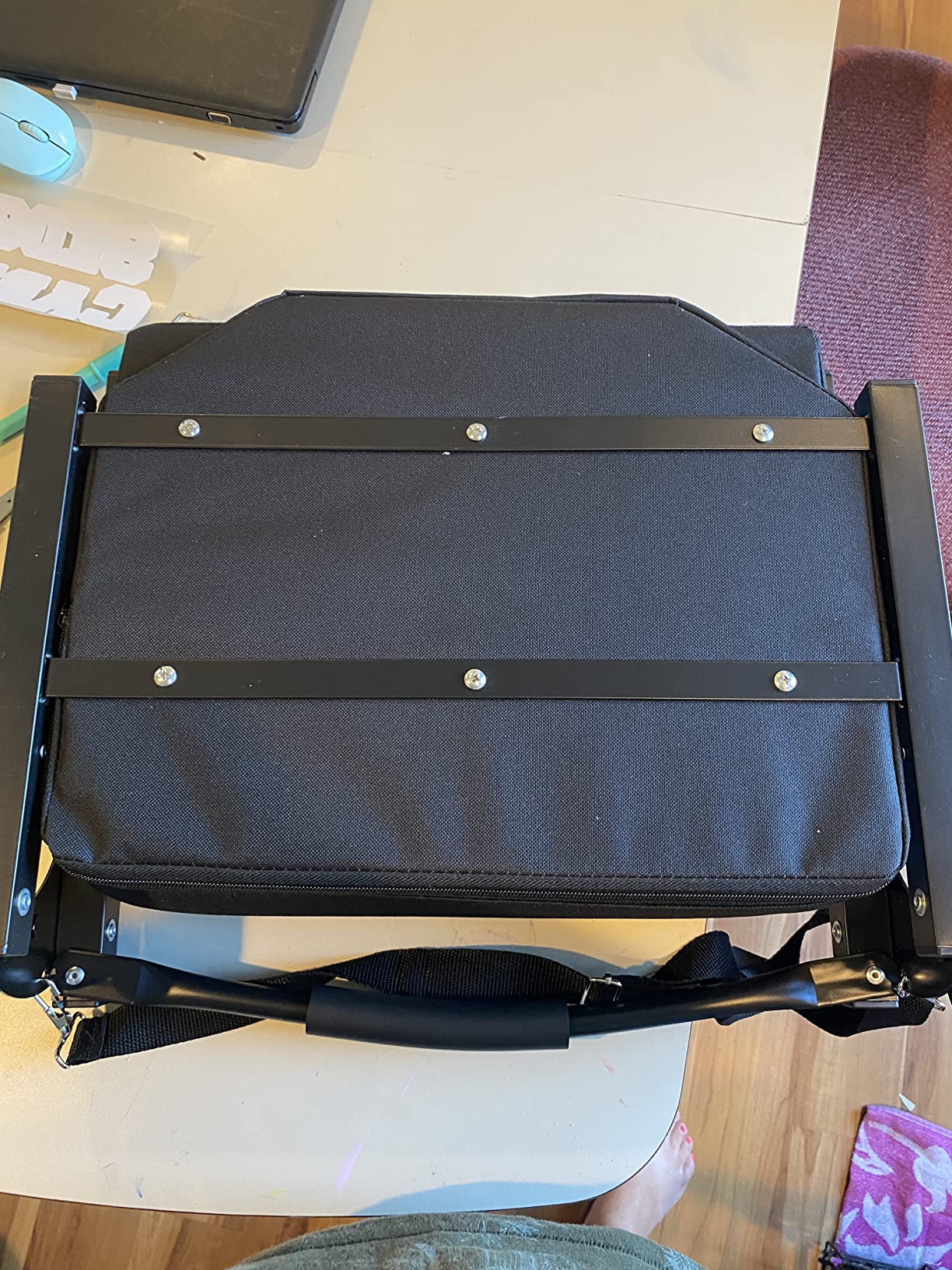 Jauntis Stadium Seats for Bleachers, Bleacher Seats with Ultra Padded Comfy Foam Backs and Cushion, Wide Portable Stadium Chairs with Back Support and Shoulder Strap customer photo 2