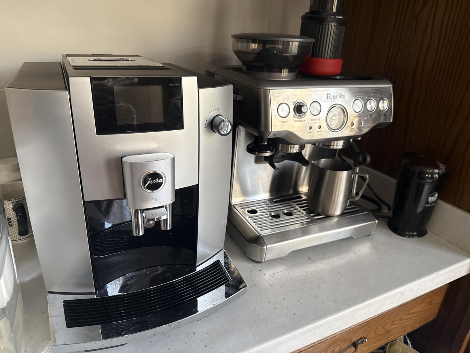 Jura E6 Platinum 15465 Automatic Espresso Machine customer photo 1