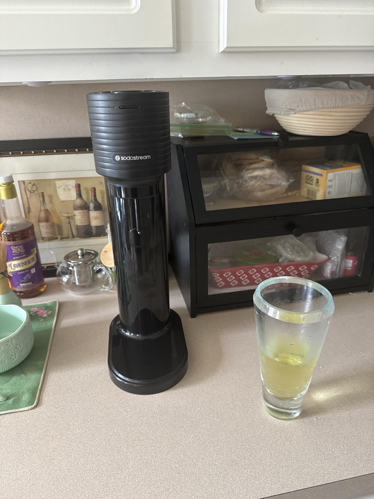 SodaStream Gaia Sparkling Water Maker, Black customer photo 1