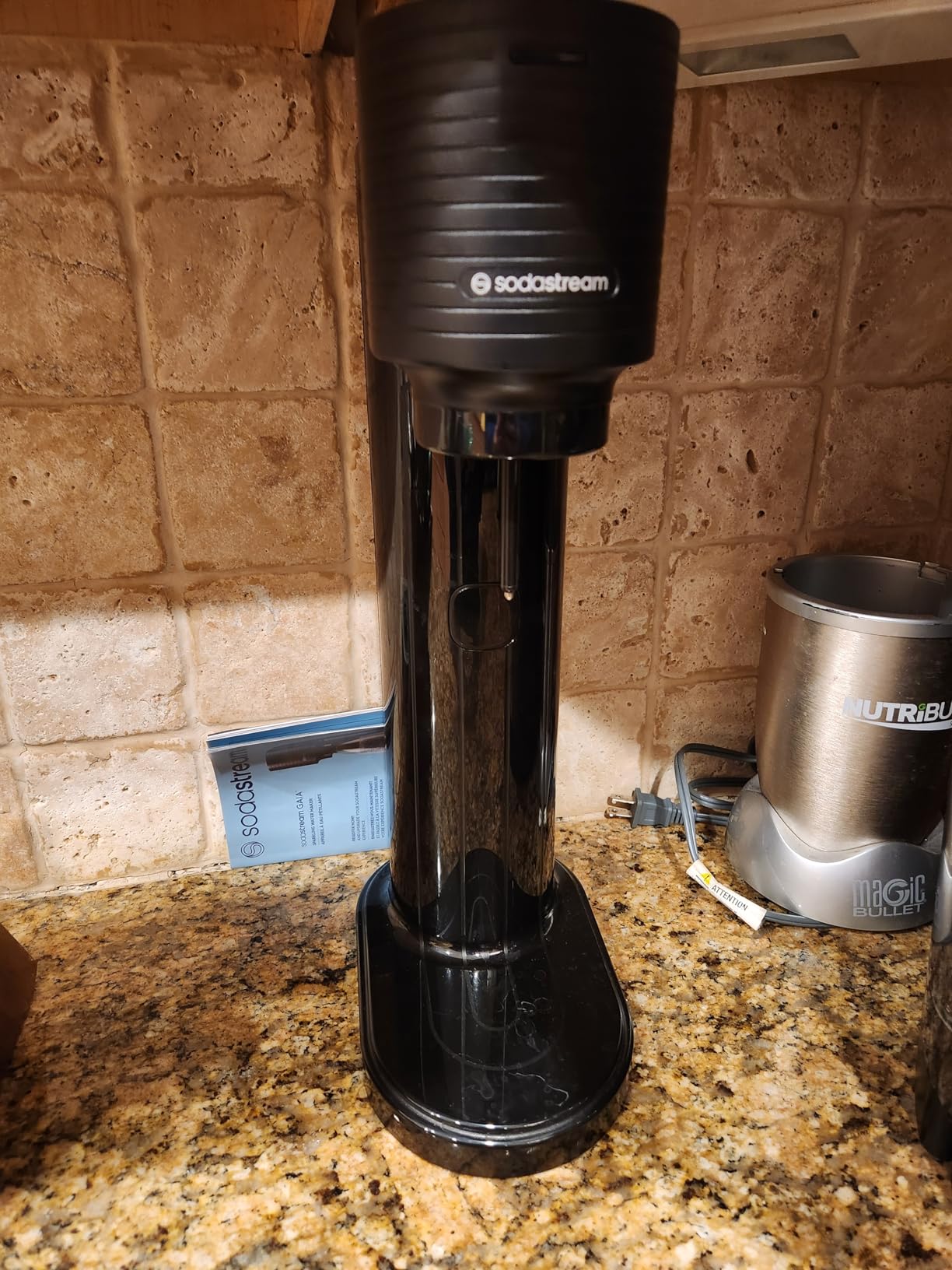 SodaStream Gaia Sparkling Water Maker, Black customer photo 2