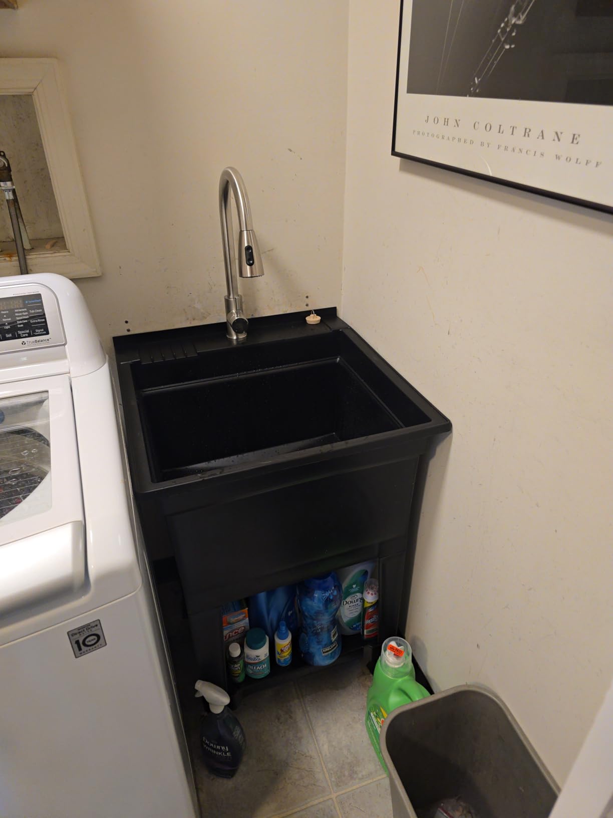 UTILITYSINKS Freestanding Utility Tub Sink with Quick Connect Drain, 24 x 24