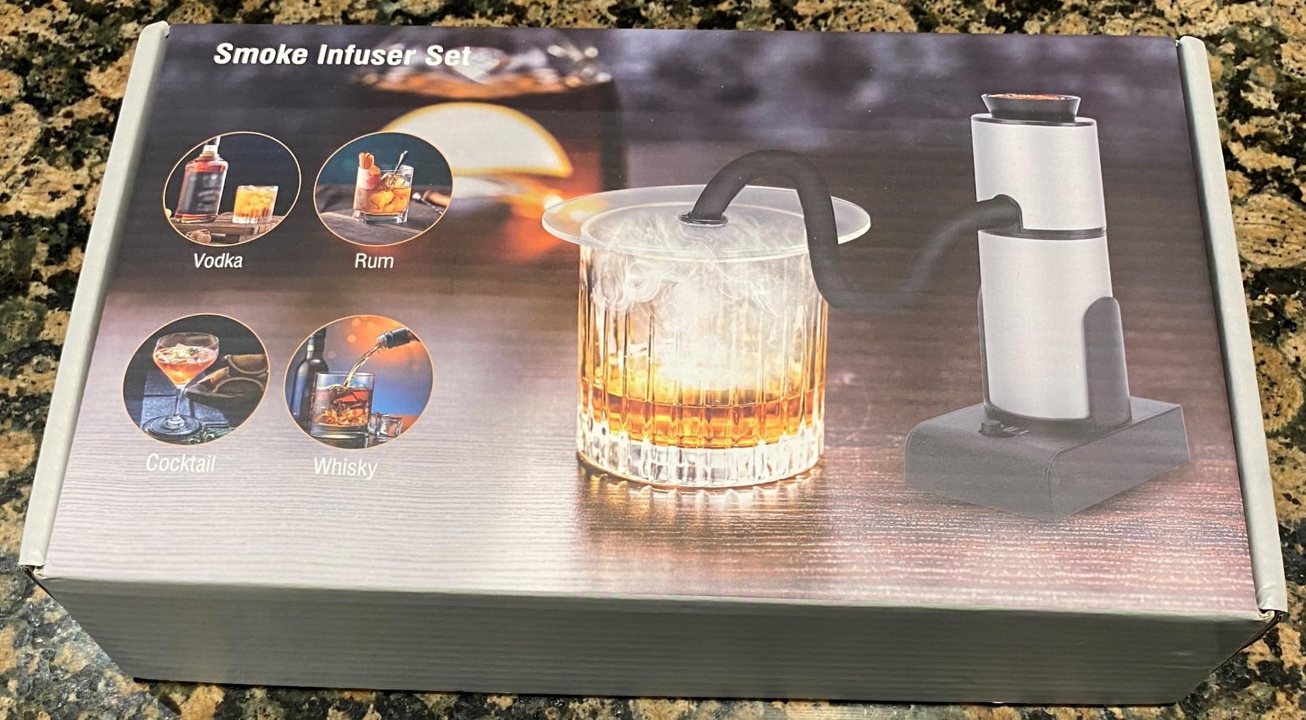 Souroyea Smoke Gun for Cooking, Cocktail Whiskey Old Fashioned Smoker Kit, Smoking Infuser for Food and Drinks, Valentine's Day Gifts for Man, Dad, Husband customer photo 2