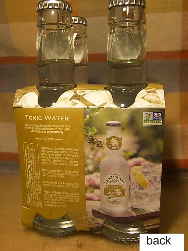 Fentimans Sparkling Tonic Water - Crafted Tonic Water with Quinine, All Natural Mixer, No Artificial Flavors, Preservatives or Sweeteners, Botanically Brewed - 6.7 Fl Oz (Pack of 12) customer photo 2