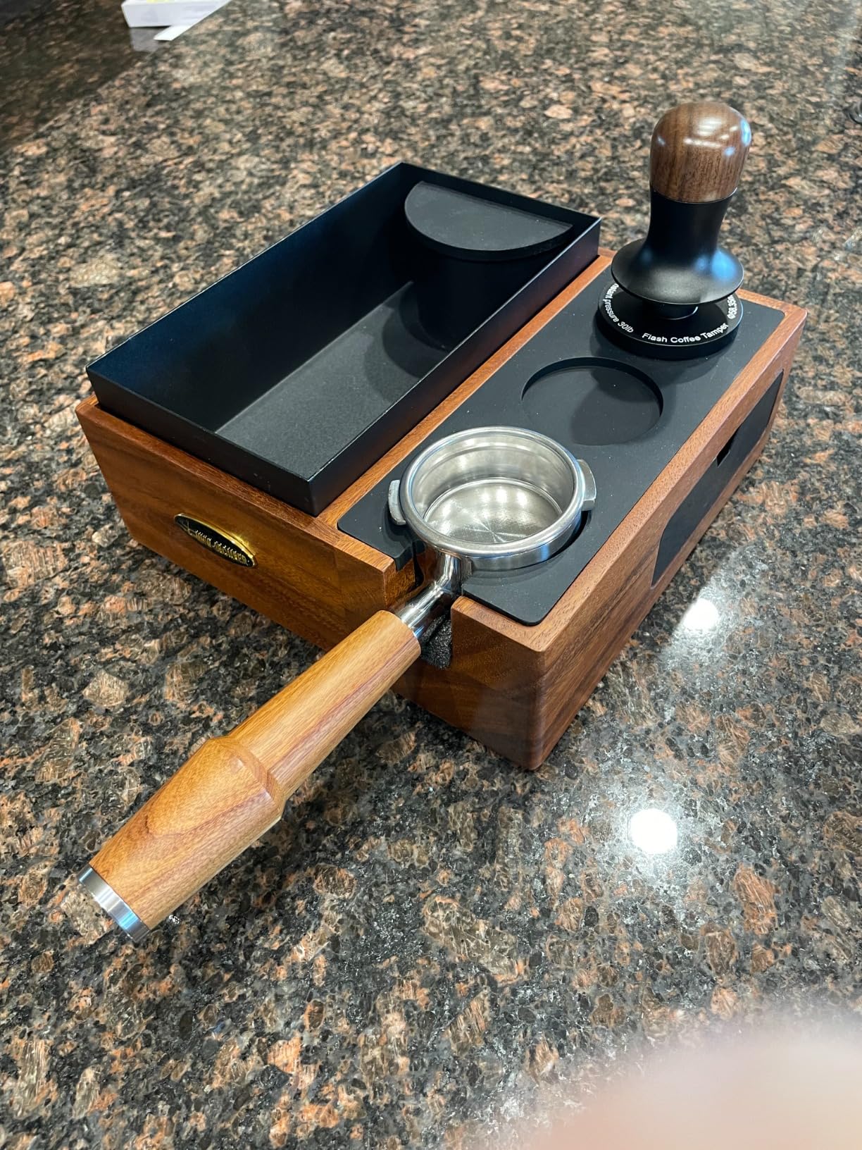 MHW-3BOMBER 54mm Espresso Tamper - 3 Spring Loaded Coffee Tamper with 15lb / 30lbs Replacement Springs - Barista Calibrated Tamper with Sound Feedback - Compatible with 53/54mm Portafilter T6173T-OS customer photo 1