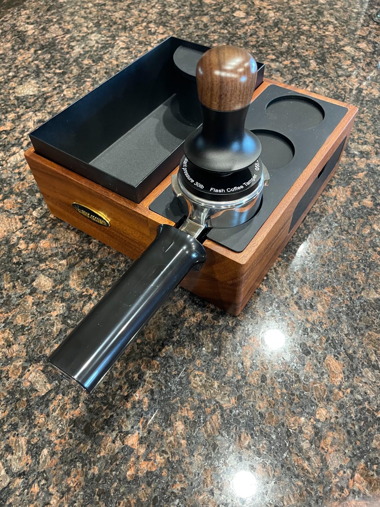 MHW-3BOMBER 54mm Espresso Tamper - 3 Spring Loaded Coffee Tamper with 15lb / 30lbs Replacement Springs - Barista Calibrated Tamper with Sound Feedback - Compatible with 53/54mm Portafilter T6173T-OS customer photo 2