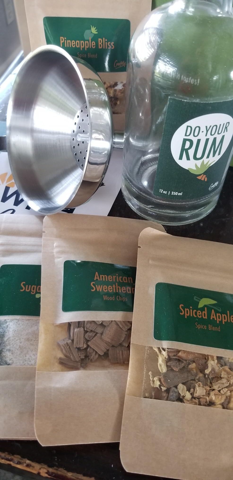 Gin Infusion Kit by Craftly | Natural Botanicals for Homemade Cocktails | Cocktail Making Kit | Birthday Gifts for Him & Her customer photo 1