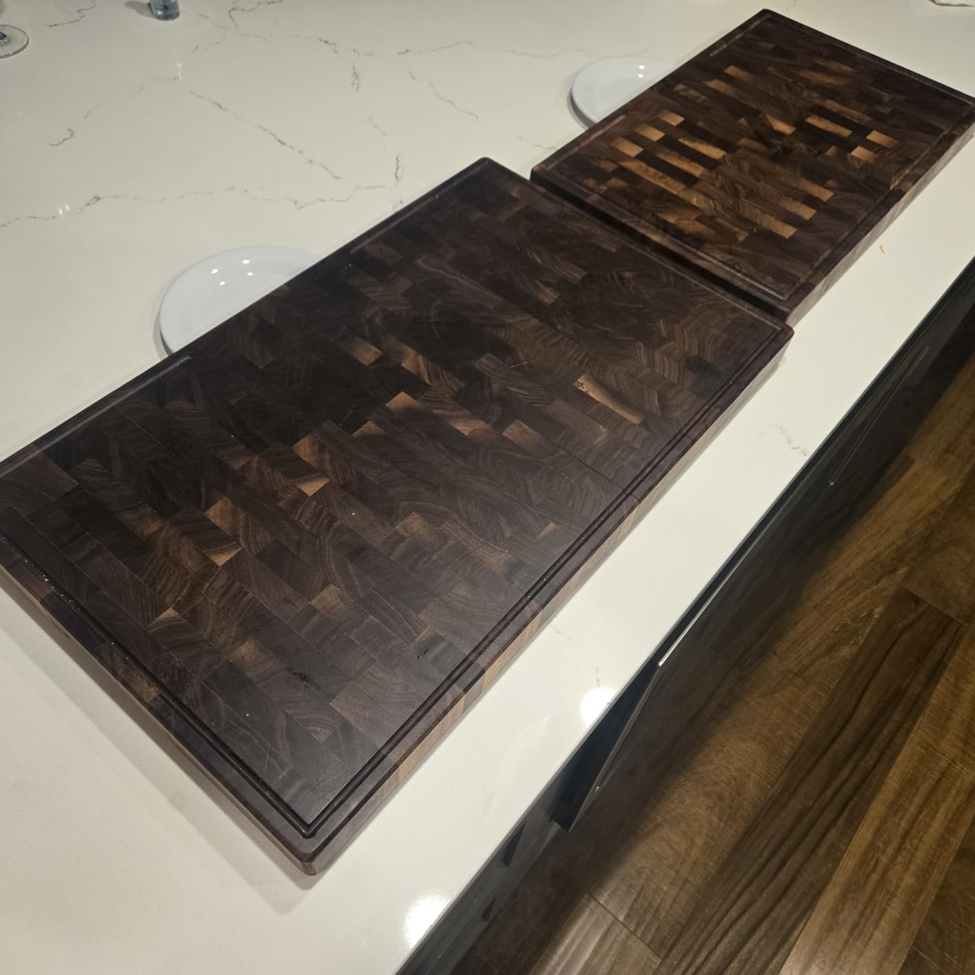 American Black Walnut Cutting Board - 15.7 x 10.2 Inch (ExtraThick 1.7