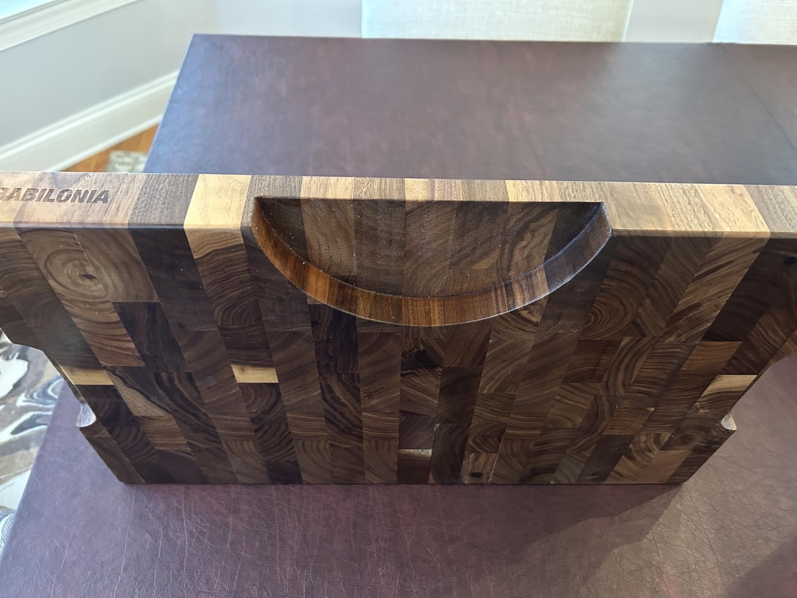 American Black Walnut Cutting Board - 15.7 x 10.2 Inch (ExtraThick 1.7