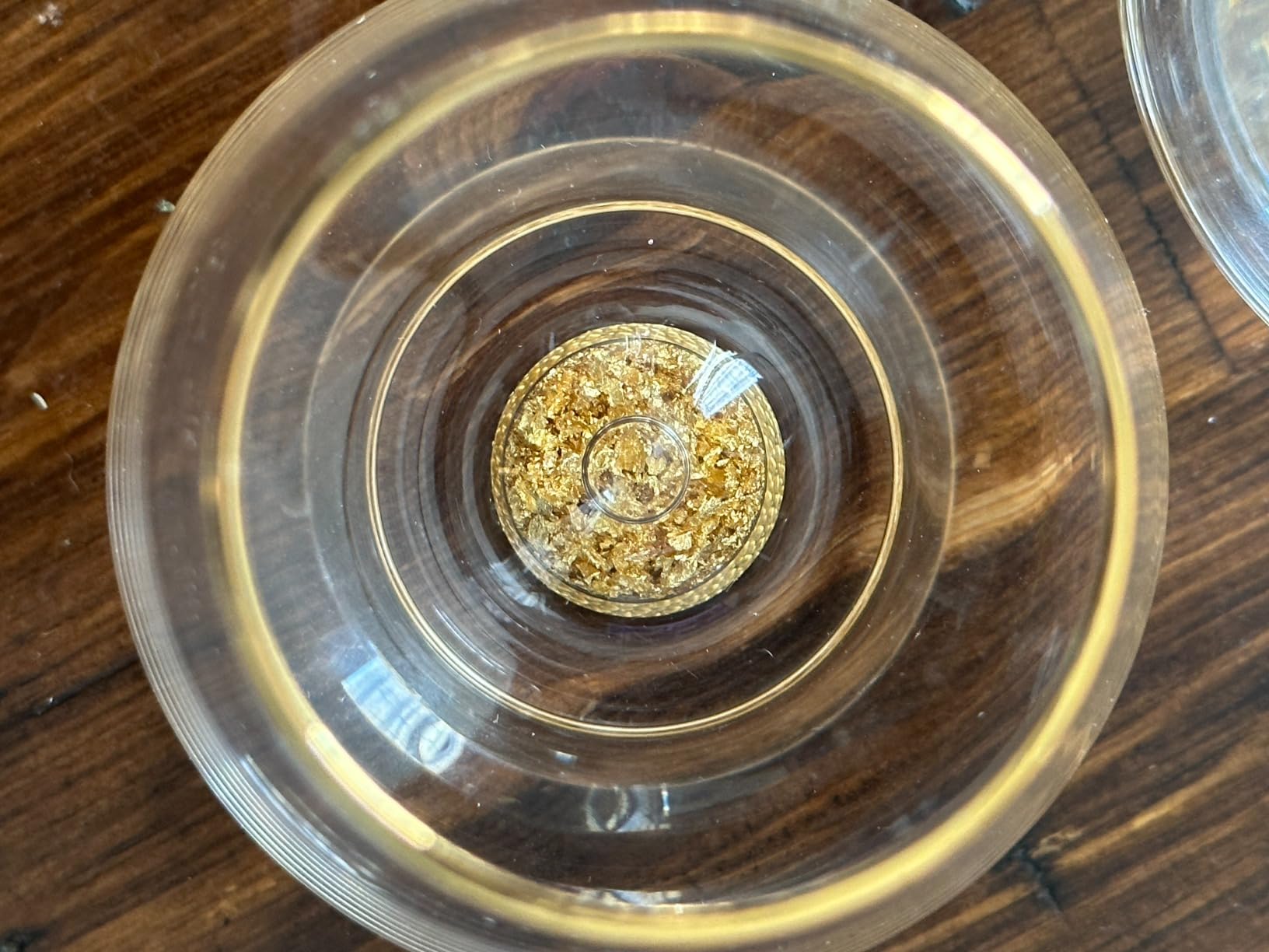 DUJUST Snifter Glasses Set of 4 (8oz), Crystal Whiskey Glasses with 24K Gold Leaf Flakes, Luxury Tasting Glasses for Brandy/Cognac/Bourbon/Tequila/Scotch, BPA-Free & Lead-Free customer photo 2