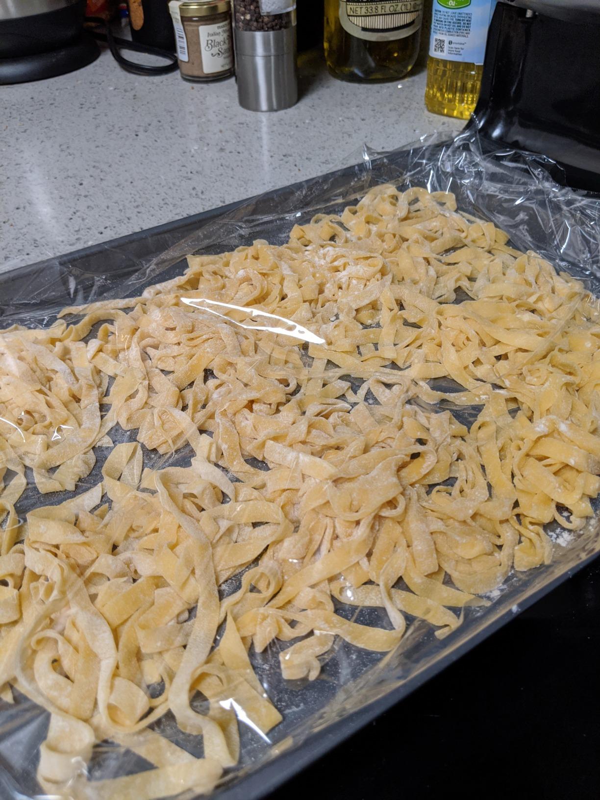 Imperia Pasta Maker Machine- 100% Made in Italy, Heavy Duty Steel Construction, Easy Lock Dial, Wood Grip Handle & Cleaning Brush- Fresh Homemade Italian Spaghetti Fettuccine or Lasagna (Classic Line) customer photo 1