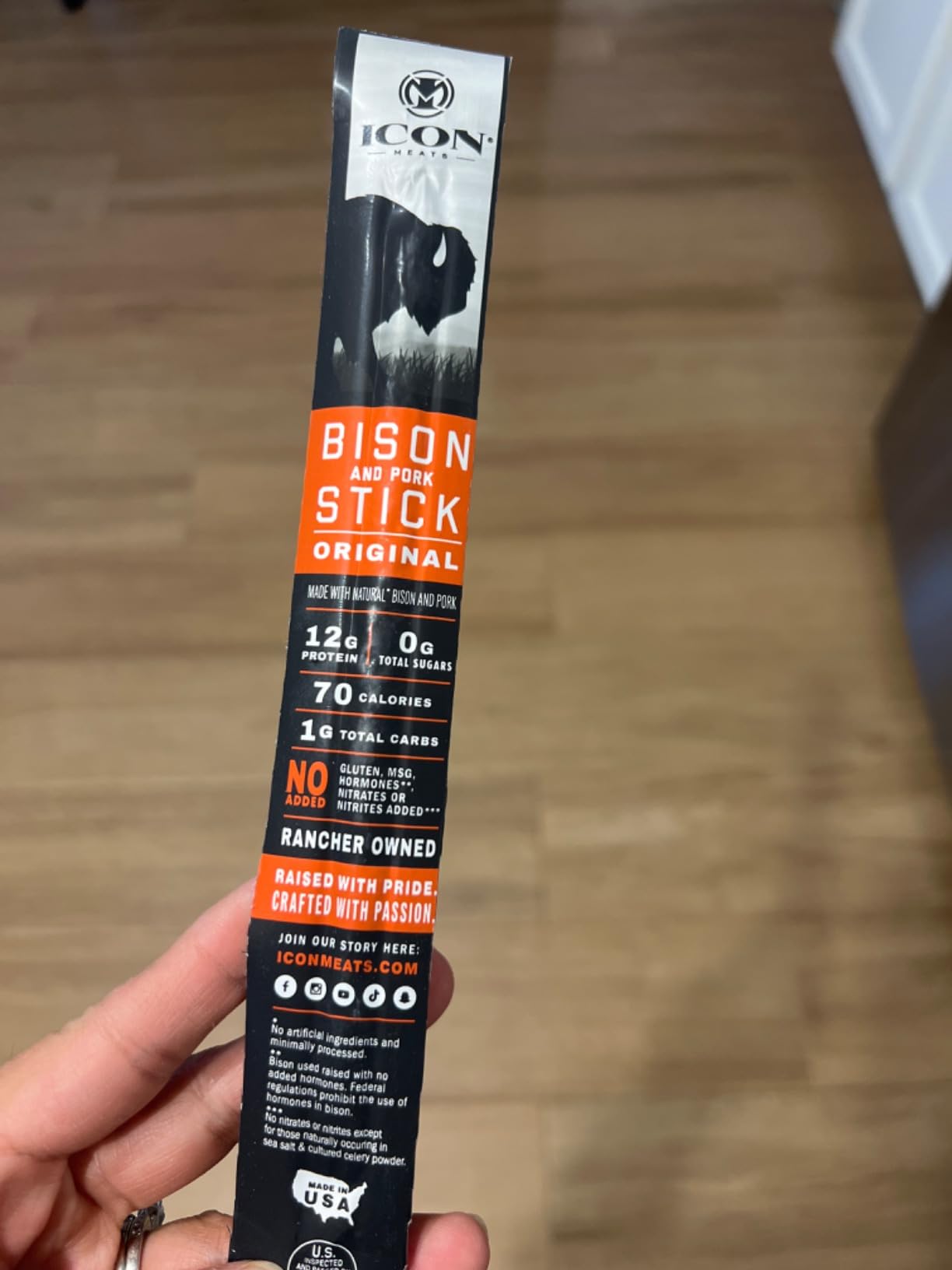 ICON Meats Snack Sticks Sampler, 24 Pack High Protein Snacks, Assorted Bison, Elk, Venison & Pork Individually Wrapped Meat Sticks 6 Per Flavor, Gluten Free, Low Sugar, Gifts for Him customer photo 2