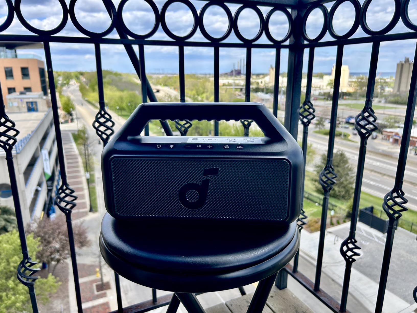 Soundcore Boom 2 By Anker, Outdoor Speaker, 80W, Subwoofer, BassUp 2.0, 24H Playtime, IPX7 Waterproof, Floatable, RGB Lights, USB-C, Custom EQ customer photo 2