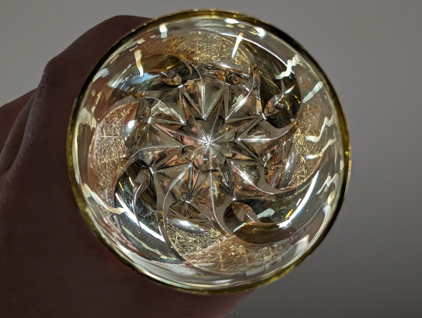 JEKE Hand Cut Crystal Whisky Glass 320ml Edo style Whiskey Glasses - Cocktail-Vodka-Beer Drinkingware Glasses IN GIFT CARTON customer photo 2
