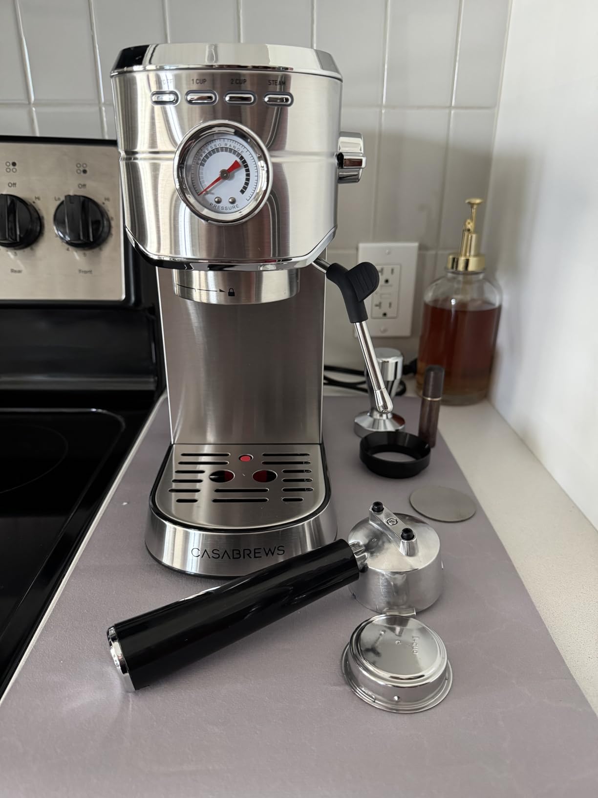 51mm Espresso Tamper Espresso Accessories Kit: Espresso Tamper Set, Coffee Tamper Espresso Tools Barista Tools | Espresso Kit Fits Espresso Coffee Machines of 51mm Portafilters customer photo 2