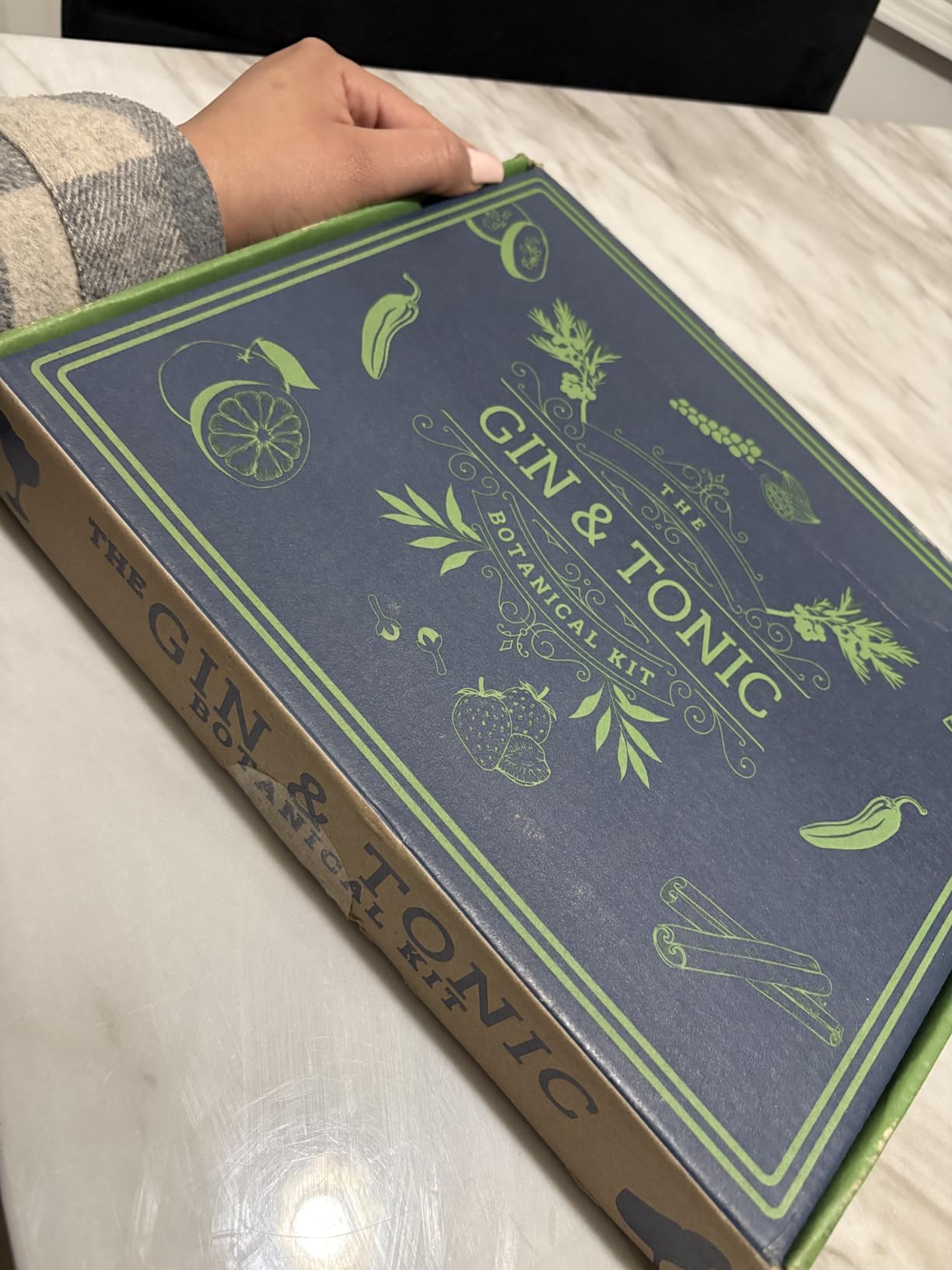 Lumus The Gin & Tonic Botanical Kit. Gin Tonic Infusion DIY Kit. 6 selected spices and 6 dried fruits & vegetables for cocktails. Recipe book included. Ideal for home and gifts. customer photo 2