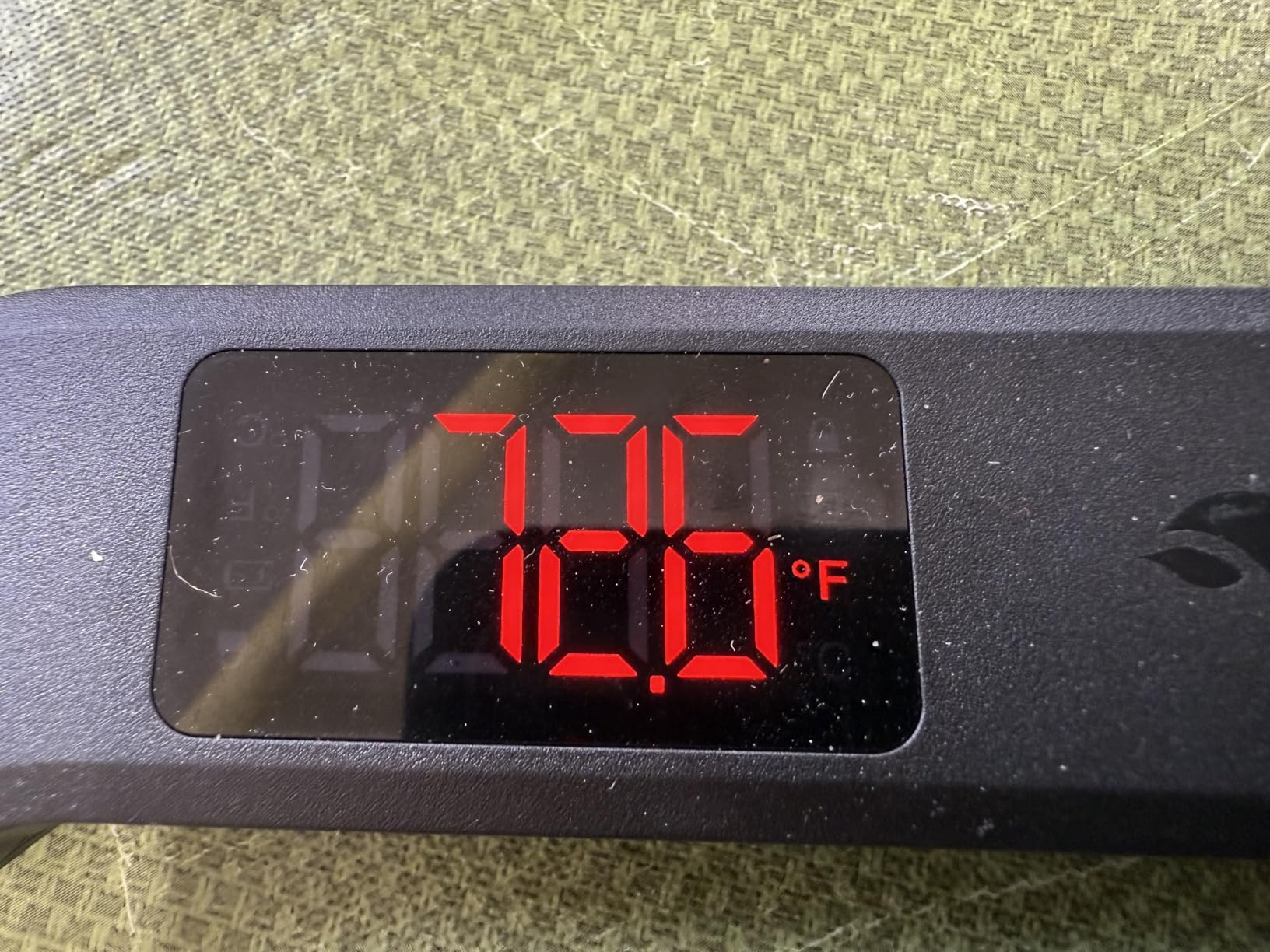 Professional Digital Meat Thermometer, 1 Sec Instant Read, +/-0.5F Accuracy NIST&NSF Certified Food Thermometer, Auto-Rotate Bright LED Screen, Highly Waterproof Cooking Thermometer for Grill BBQ, Black customer photo 2