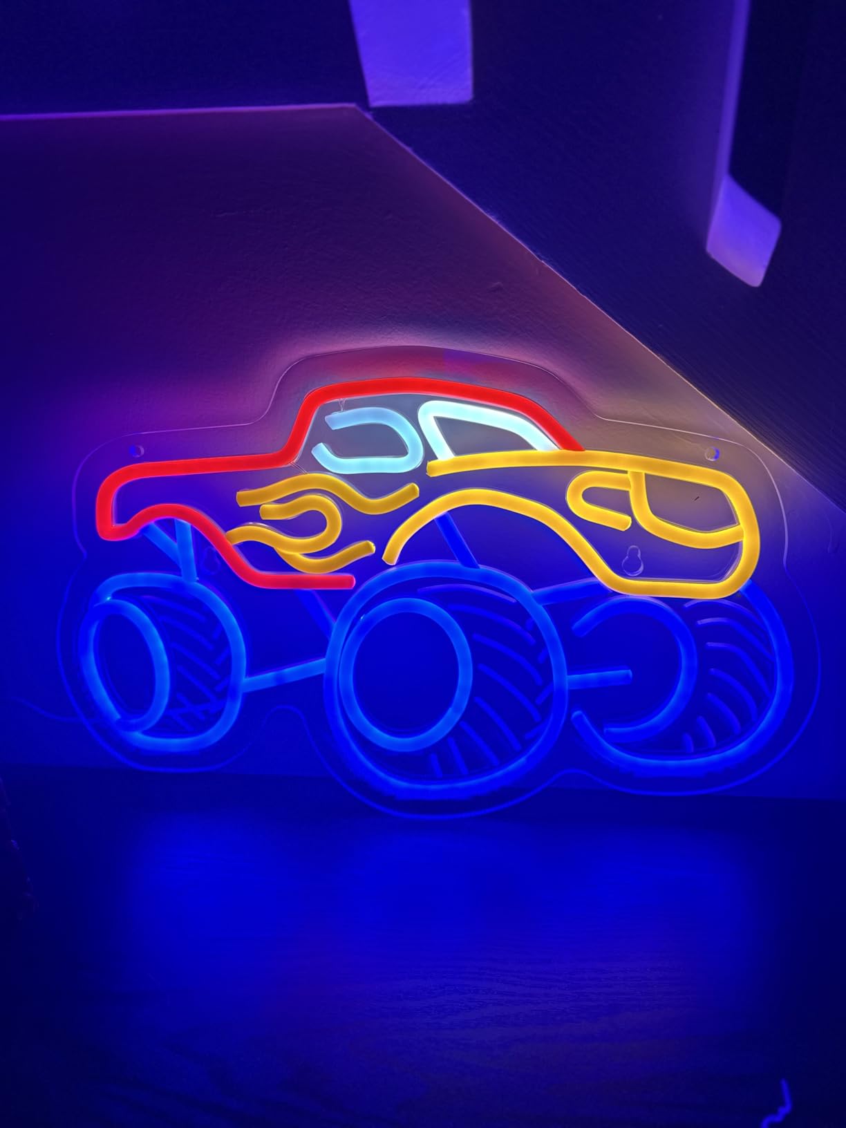 Whiskey Bar Neon Sign for wall decor Perfect for Home Bars, Pubs & Restaurants USB-Powered (15.6x12.4 Inches) customer photo 1
