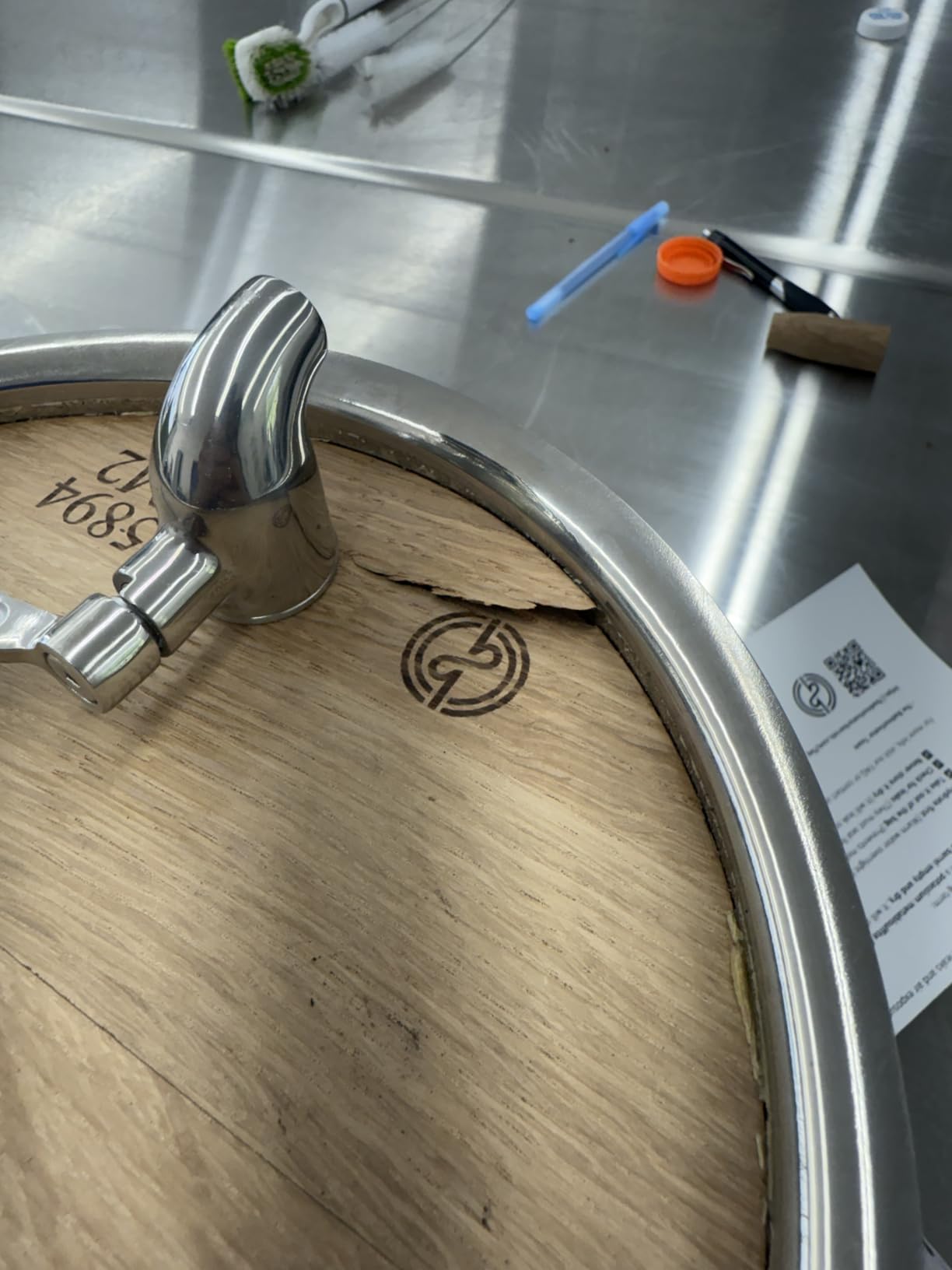 Badmotivator 1.8 Gallon American White Oak Aging Barrel | Medium Toast and Char 2 | Small Batch Whiskey, Rum, Wine | Made in Oregon customer photo 1