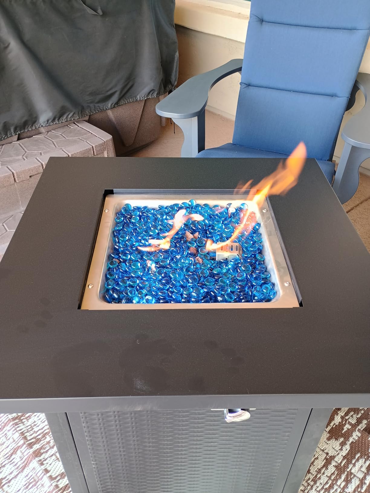 Amazon Basics Fire Table, 50,000 BTU, 28