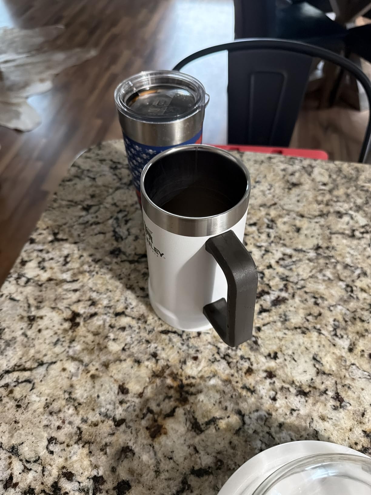 STANLEY Stay-Chill Beer Stein 24 oz | Heavy Duty Big Grip Handle | Beer Tumbler Drink Cup, Holds 2 Cans | Insulated Stainless Steel Party Mug | BPA-Free | Black 2.0 customer photo 2