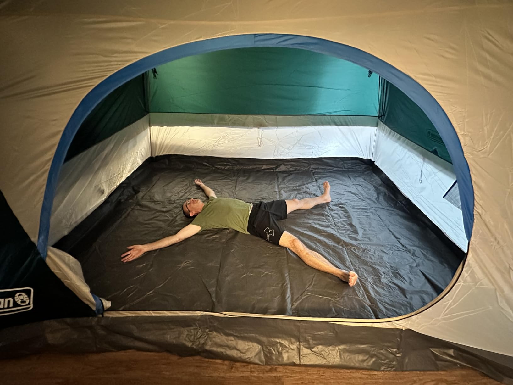 Coleman Skydome Tent with 5 Minute Setup, 2/4/6/8-Person Weatherproof Tent with Rainfly & Carry Bag, 20% More Headroom Than Traditional Canopies customer photo 2