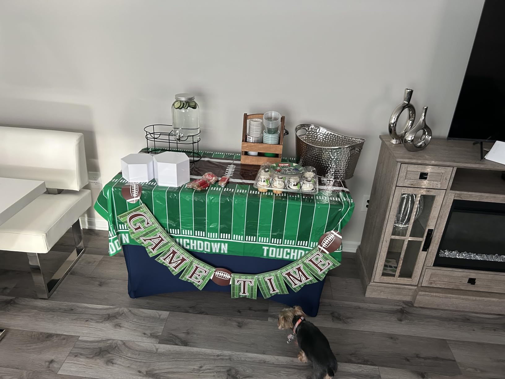 OHOME Fourth of July Decorations - Serve 24 - Patriotic Plates Tablecloth Napkins Cups Banner | 4th of July Accessories for Home Outdoor Memorial Day | America 250th Merchandise Anniversary customer photo 2