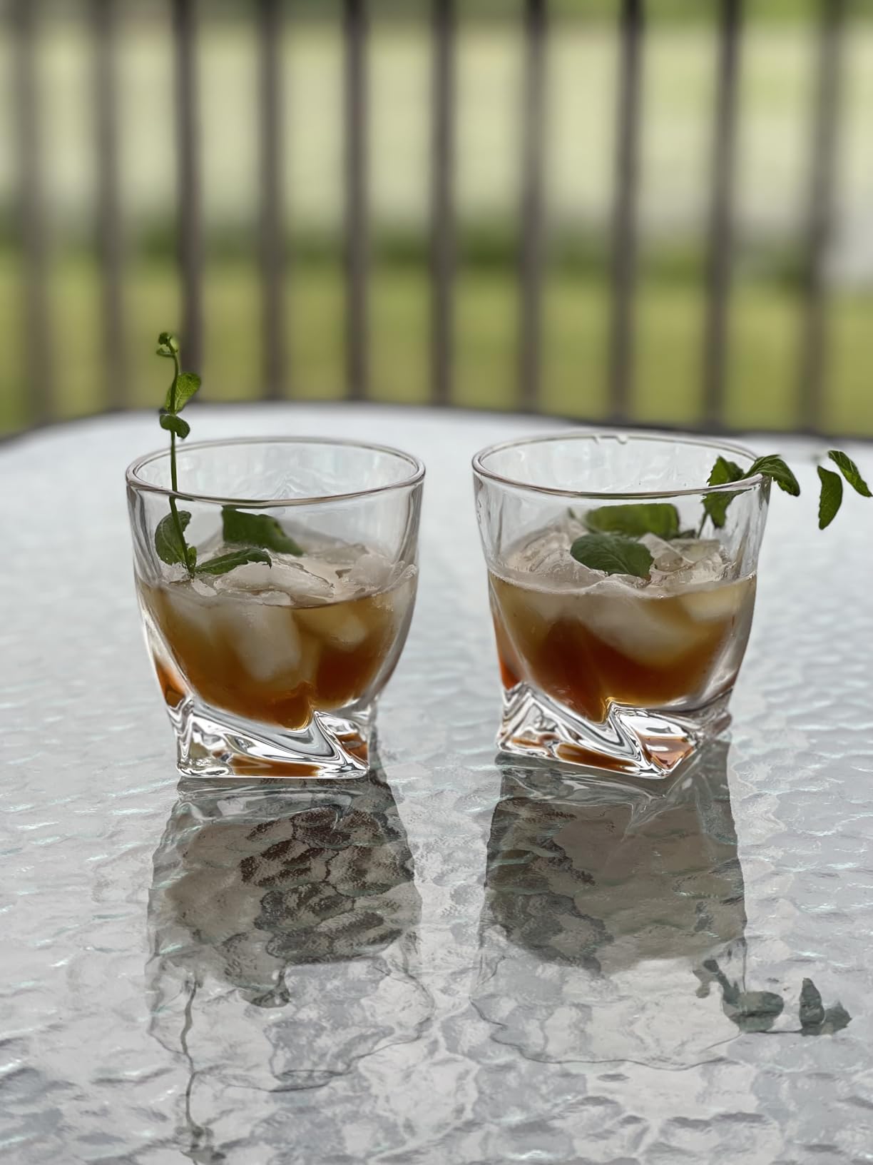 Mint Julep and Old Fashioned Cocktail Syrup Duo 16 ounce (each) by Woodford Reserve Classic Cocktails from Bourbon Barrel Foods customer photo 1