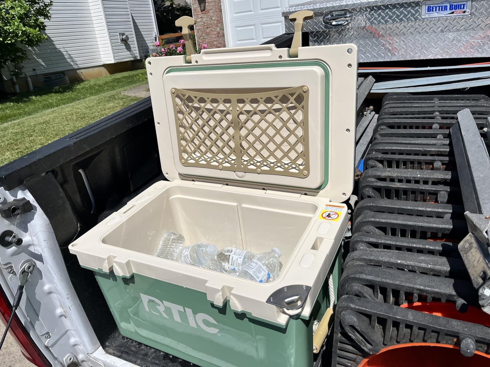 RTIC Ultra-Light Hard Cooler Insulated Portable Ice Chest Box, 30% Lighter Than Rotomolded Coolers customer photo 1