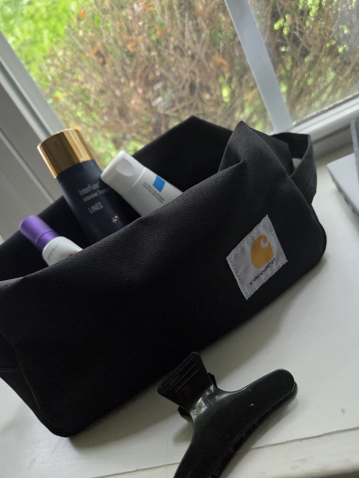 Carhartt Durable Travel Kit, Organize Essentials W/the Water Resistance Toiletry Bag, Industry Red customer photo 1
