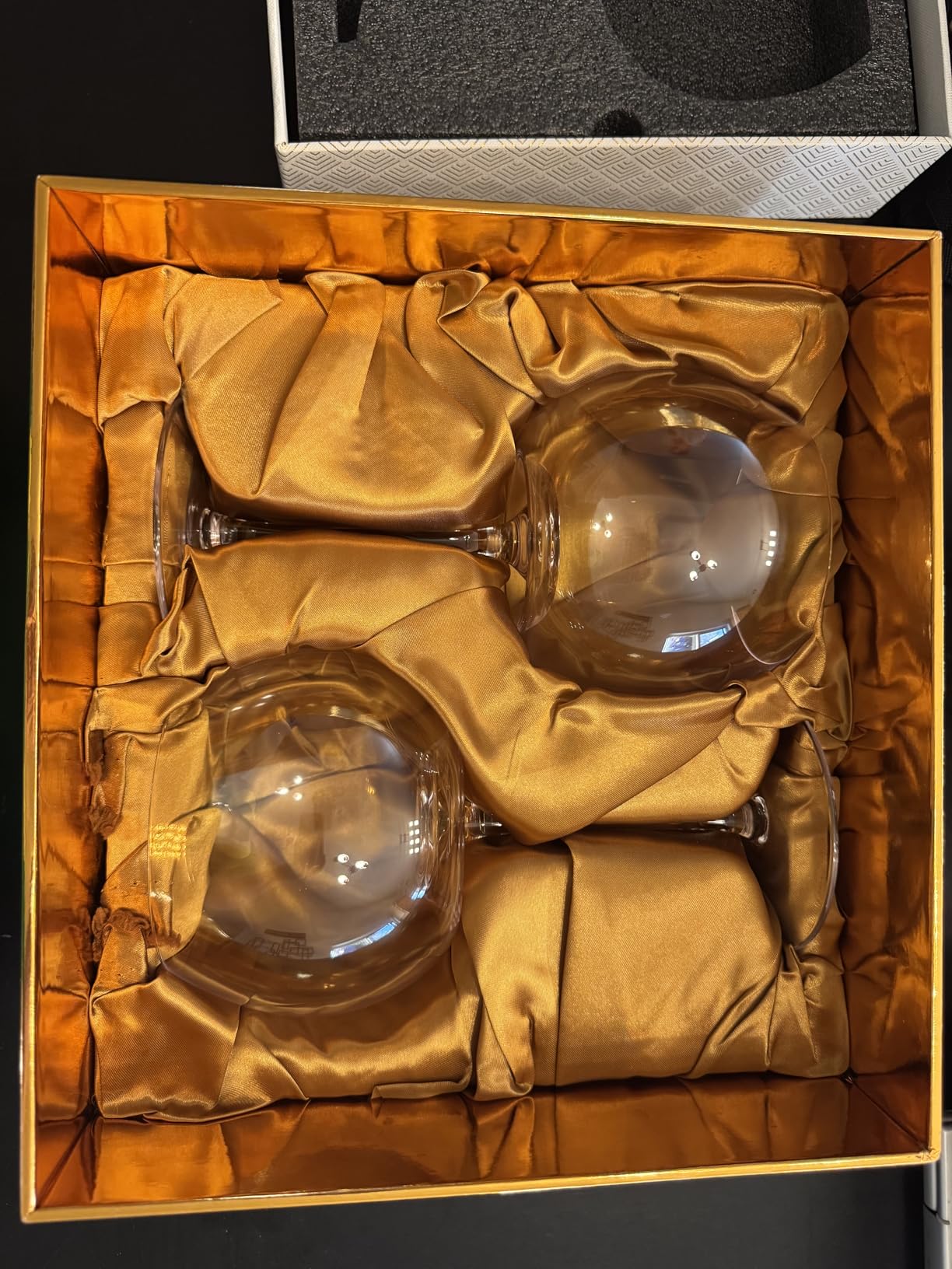 GLASSIQUE CADEAU Large 25 oz Copa de Balon Cocktail Glasses | Set of 2 | Big Crystal Balloon Goblets for Gin and Tonic, Sangria, Aperol Spritz, Limoncello Spritz, Hugo | Elegant Long Stemmed Glassware customer photo 1