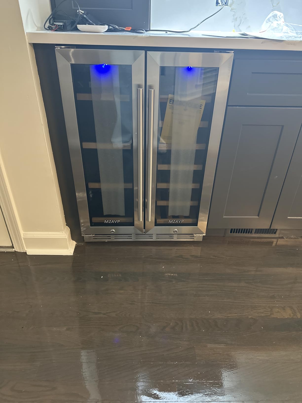 24 Inch Outdoor Beverage Refrigerator, Stainless Steel Beverage Fridge 180 Can Under Counter Built-in/Freestanding, Waterproof, Fast Cooling, Low Noise - Outdoor Refrigerator for Home and Patio customer photo 1