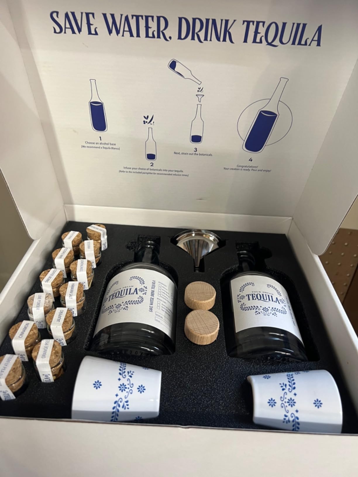 Alcohol Infusion Kit for Whiskey, Tequila, Rum, Gin & Vodka - Including User Manual - Alcohol Gifts for Men - Birthday Gifts for Dad - Drink Making Kit and Cocktail Infusion Set - Crafty Mixologist customer photo 1