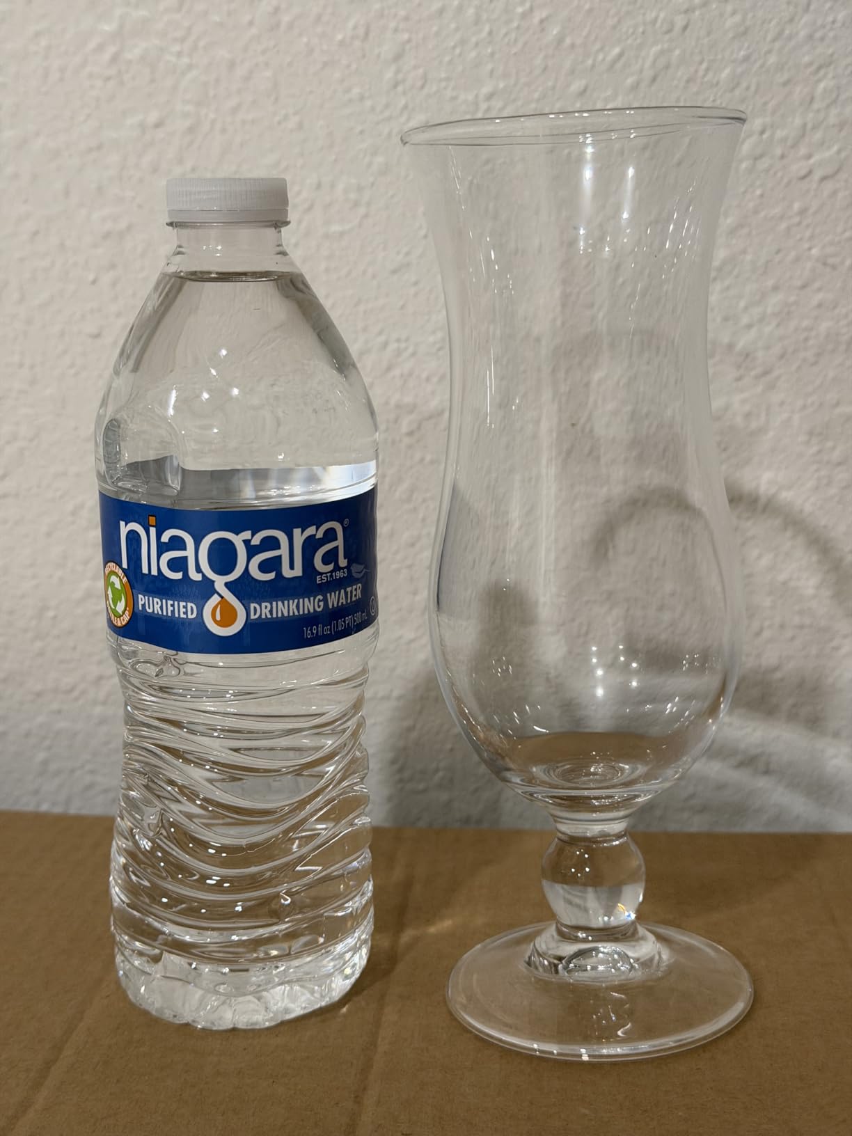 8 Pack Hurricane Glass, 13.5 oz Pina Colada Glasses, Cocktails Glasses Set, Clear Tulip Drinking Cups for Juices, Cocktails, Full-Bodied Beer, Tropical Drinks, Sangria, Mojito, Milkshake customer photo 2