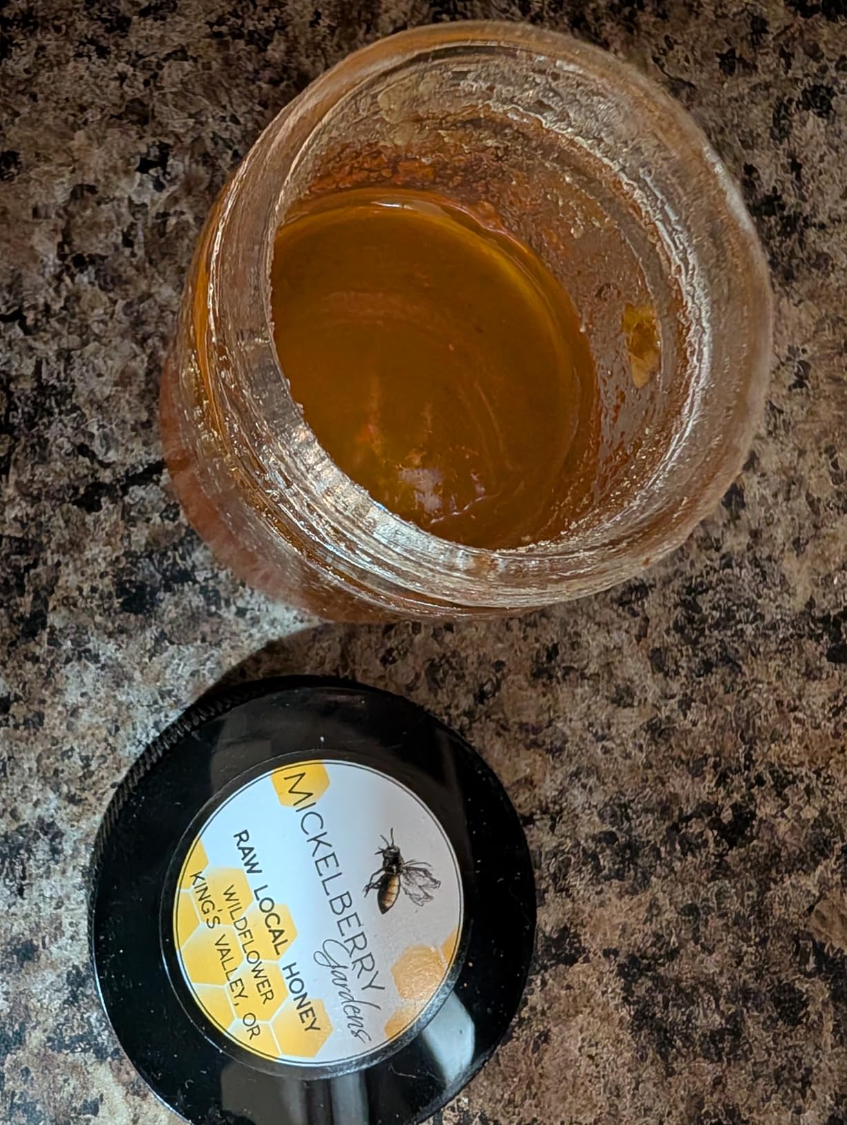 Mickelberry Gardens Honeybee Flight Gift Set - 3 Jar Honey Flight (3 x 3oz) Featuring Wildflower & Blackberry Honeys customer photo 2