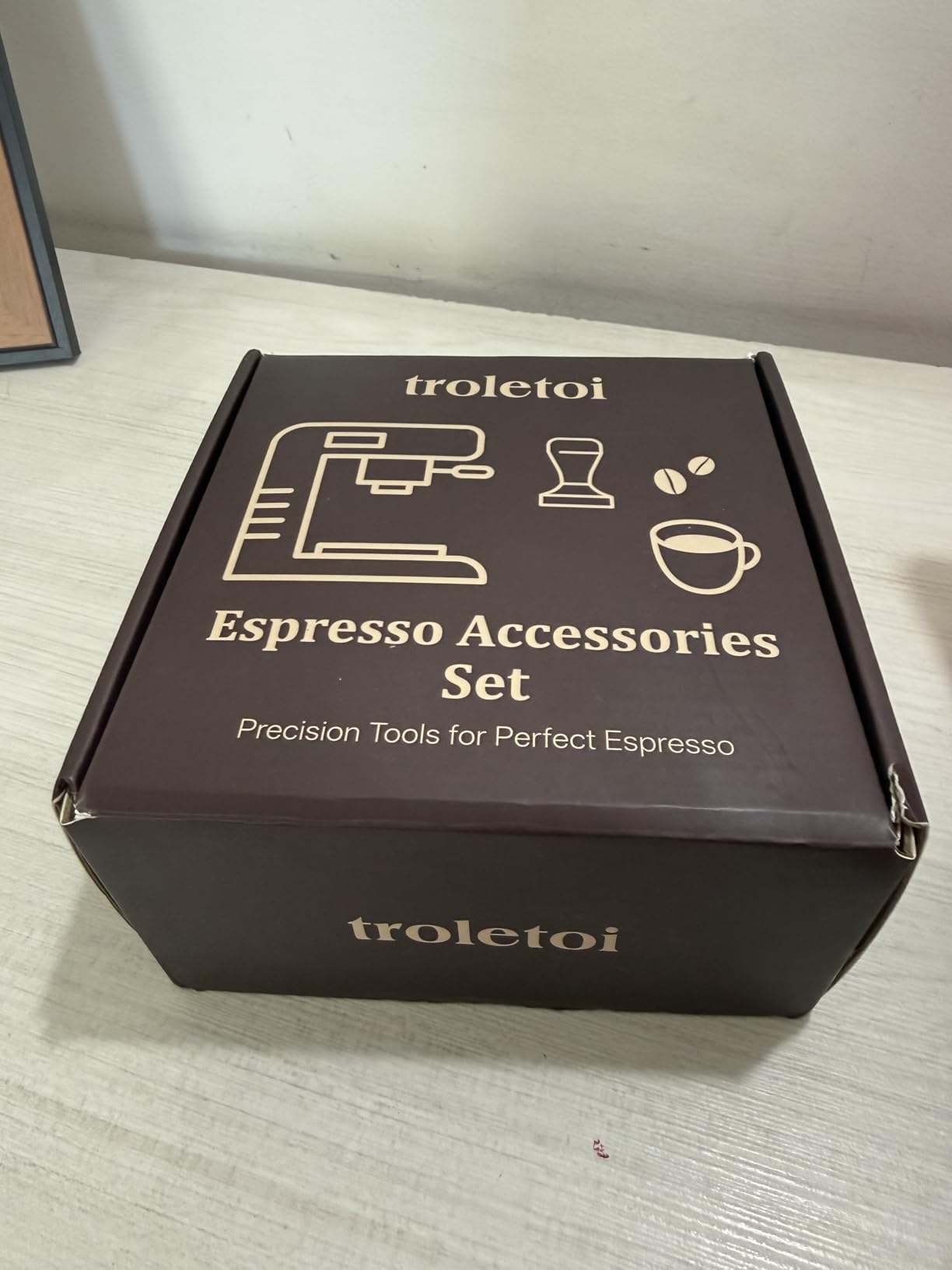 7 PCS Espresso Accessories Kit: 53.3mm Espresso Tamper, Coffee Distributor, Puck Screen, Dosing Funnel and WDT Tool, Espresso Tools Set Fits Breville 54mm Espresso Machines and Portafilters customer photo 2