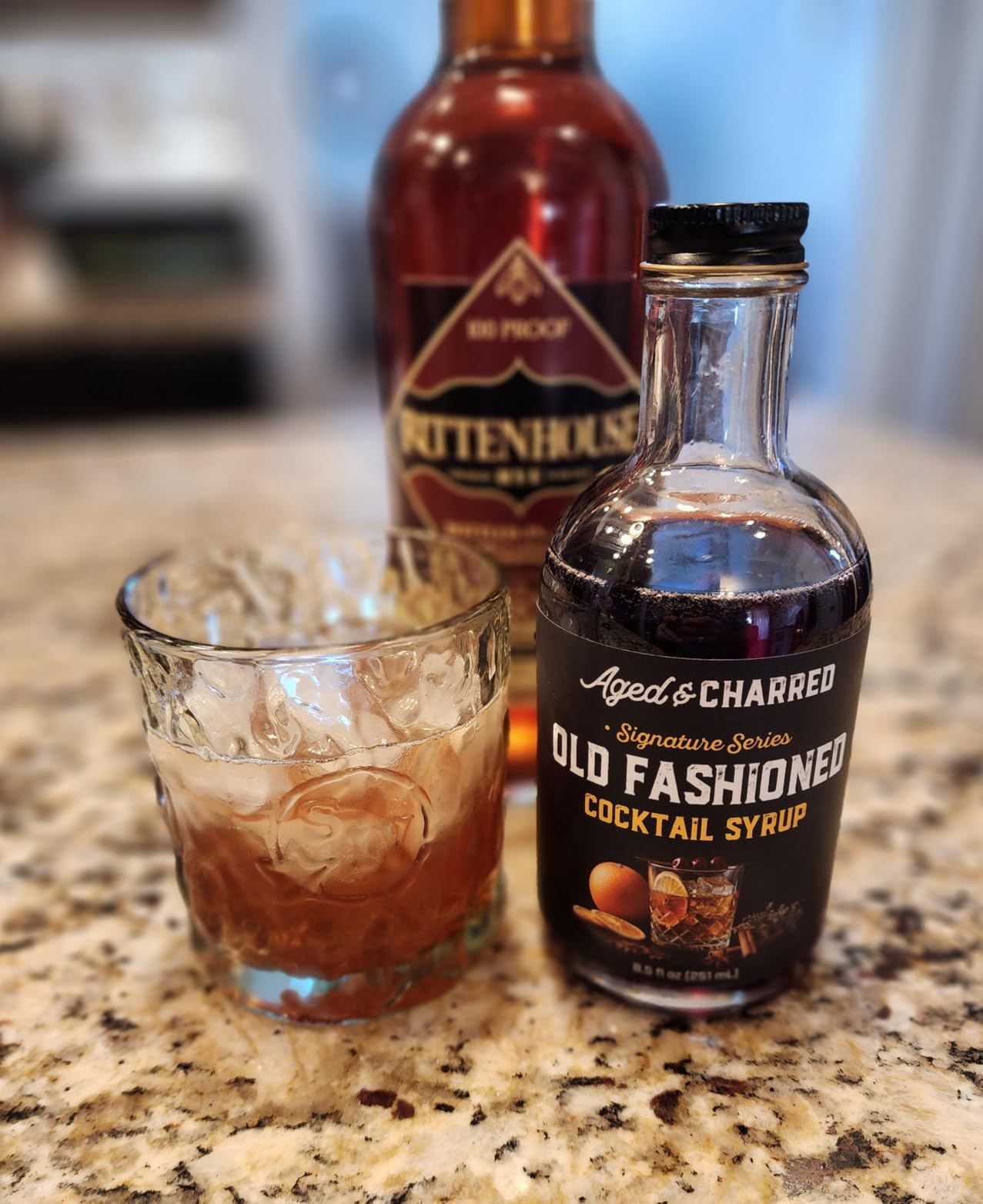 Old Fashioned Bundle Kit Mix - Amarena Cherries, Dried Orange Slices and Old Fashioned Syrup - Gifts for Men Dads customer photo 2