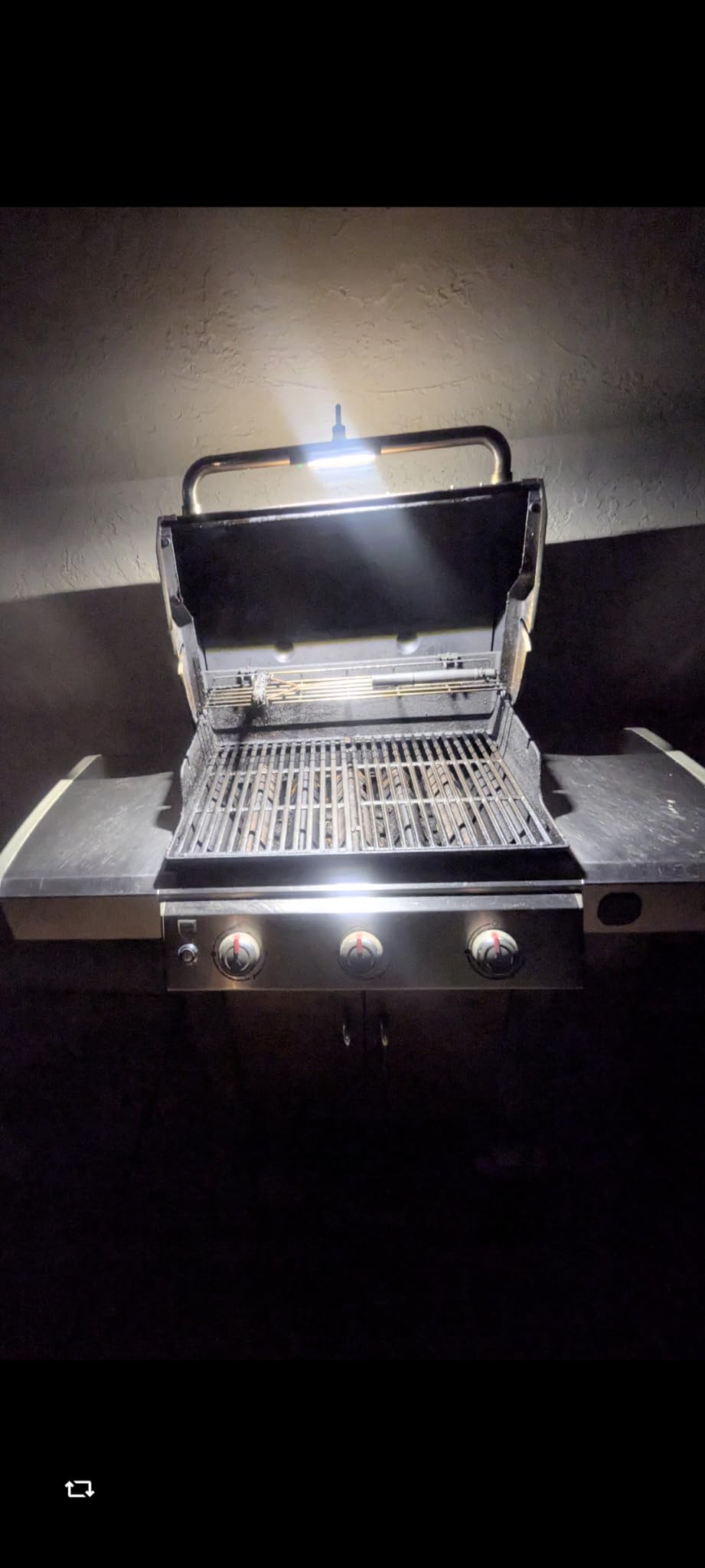Barbecue Grill Light Designed for Blackstone & Weber Grill, Blackstone Griddle Accessories, Rechargeable LED Light for Outdoor, Grilling Accessories, Smoker BBQ Grilling Gift for Men Dad Him customer photo 1