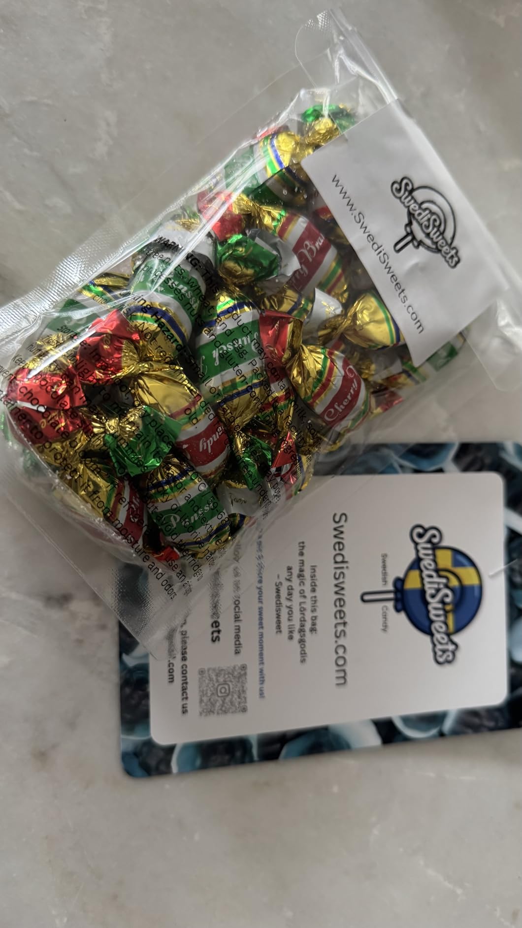 Liqueur Fills - Swedish Candy, Dark Chocolate with Liquid Liqueur Center, Rum & Maraschino Flavored Scandinavian Treat, Premium Adult Sweets 8oz - 1/2 lbs - 227g customer photo 2