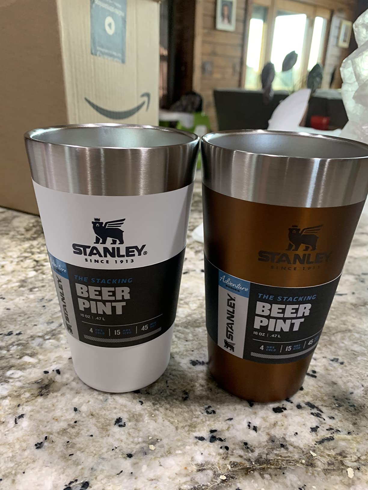 STANLEY Adventure Stacking Beer Pint Glass | Stackable Drinking Cup for Cold Beverages | Insulated Stainless Steel Tumbler customer photo 2