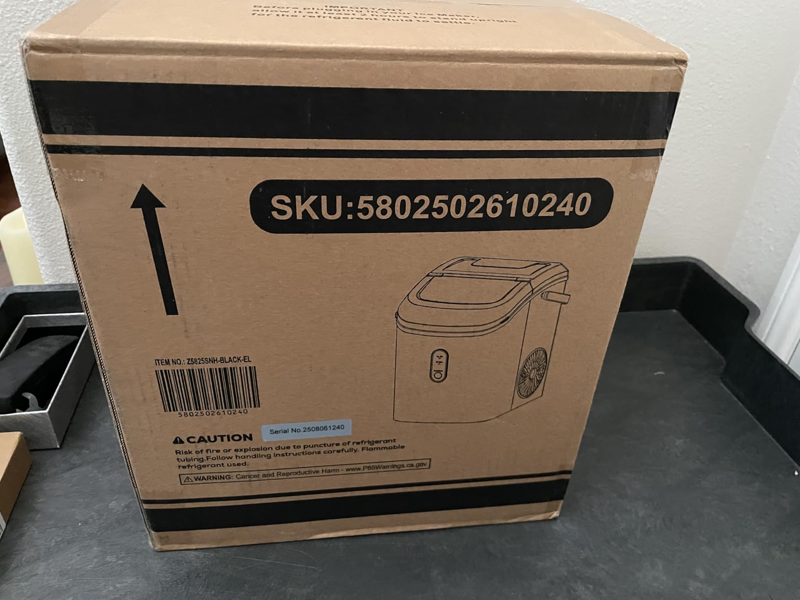 Kismile Nugget Ice Makers Countertop, 35Lbs/24H, Portable Sonic Ice Machine with Self-Cleaning, One-Click Operation for Home/Office (Stainless Steel Silver) customer photo 2