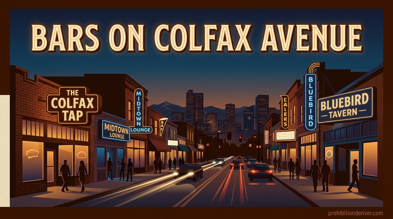 Bars on Colfax Avenue