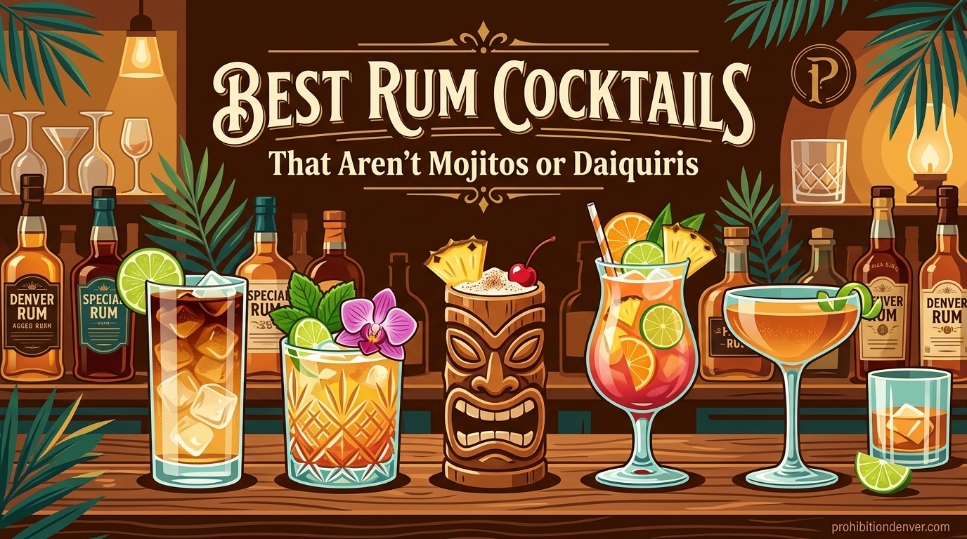 Best Rum Cocktails That Aren't Mojitos or Daiquiris