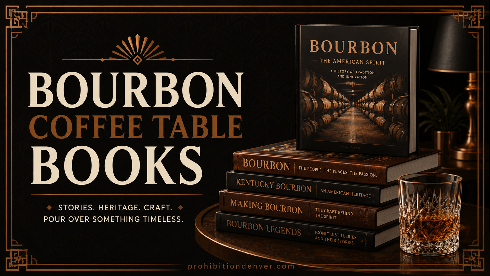 Bourbon Coffee Table Books