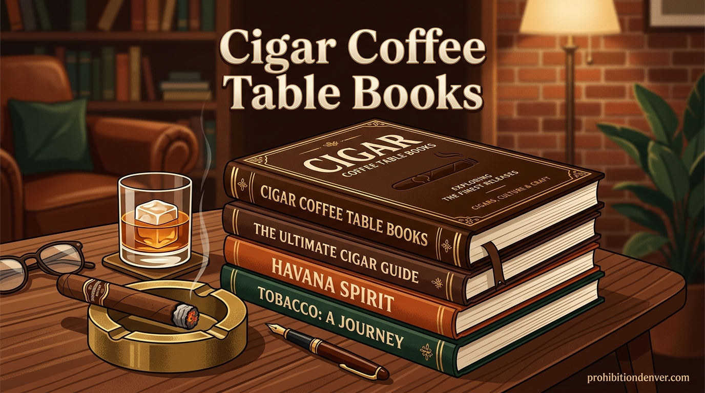 Cigar Coffee Table Books