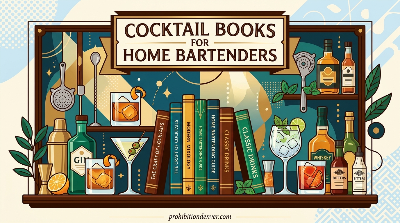 Cocktail Books for Home Bartenders