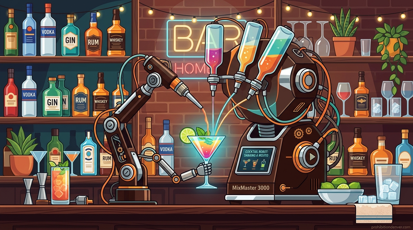 Cocktail Robots for Home Bars
