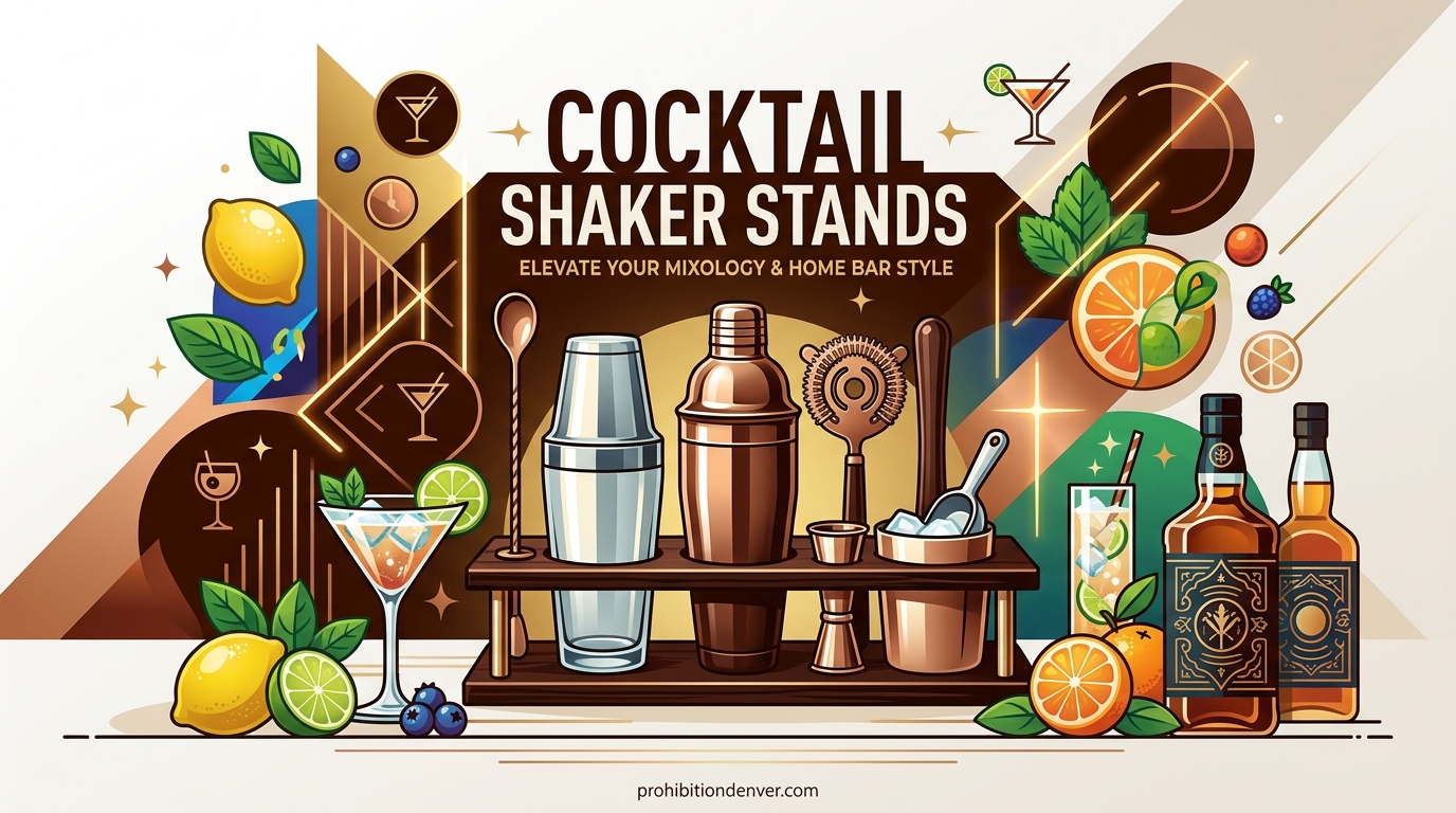 Cocktail Shaker Stands